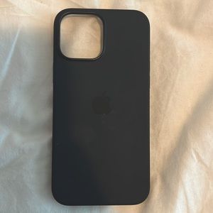 Apple black silicone case- iPhone 13 Pro Max